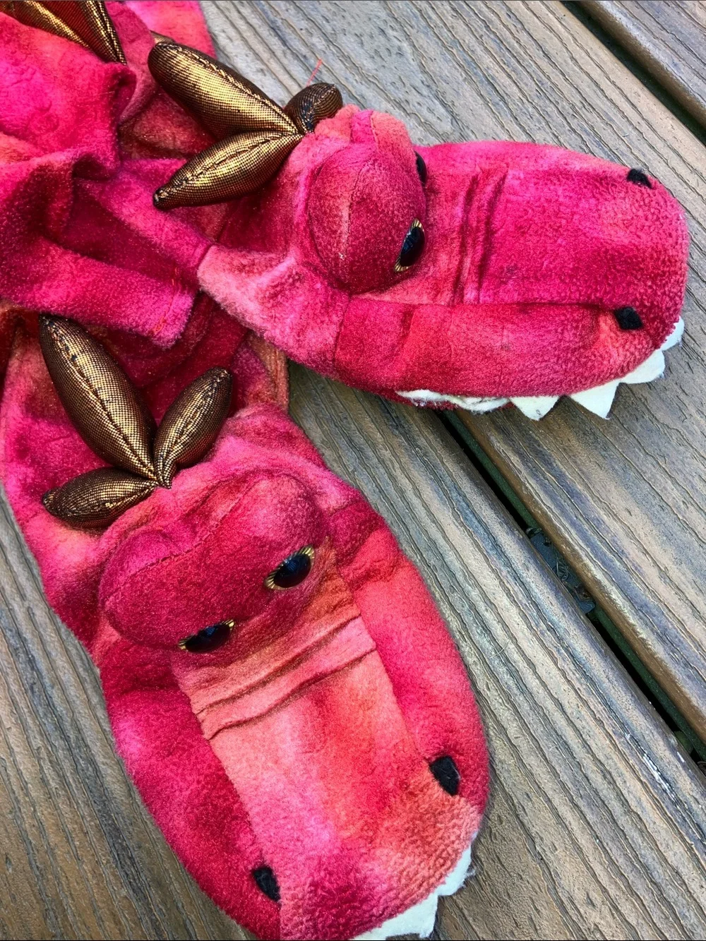 HYDRA the Three Headed Dragon Plush Footless Costume Size Small 6